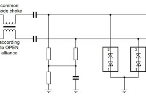 Nexperia 10BASE-T1S protection diode cct